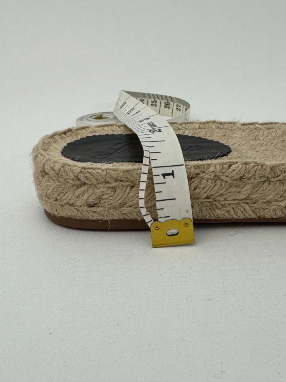 J. Crew Black Woven Espadrille Slide Mules